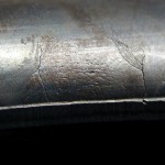 difetti superficiali su stelo di protesi femorale